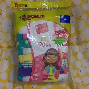 Hanes Toddler Girls Briefs